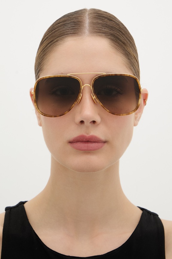 Chloe okulary przeciwsłoneczne damskie CH0382S złoty