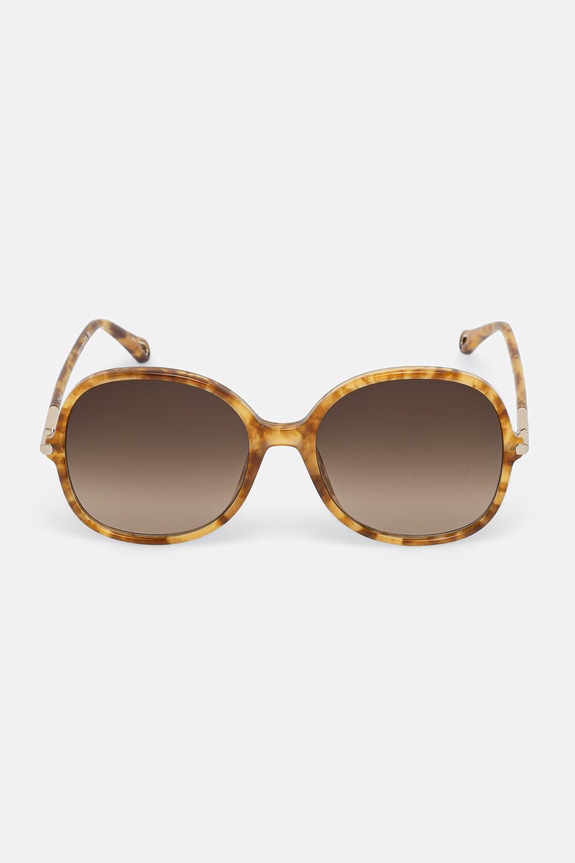 Akcesoria Chloe okulary przeciwsłoneczne damskie CH0383S brązowy