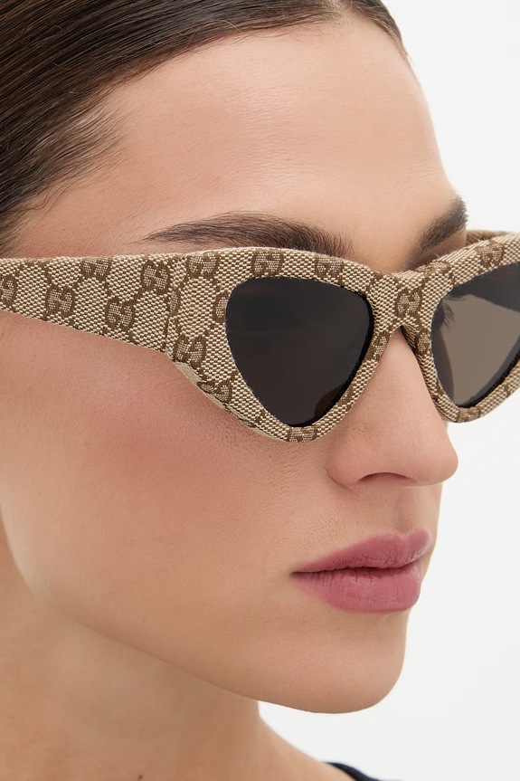 Gucci okulary przeciwsłoneczne kocie oczy damskie GG2019S