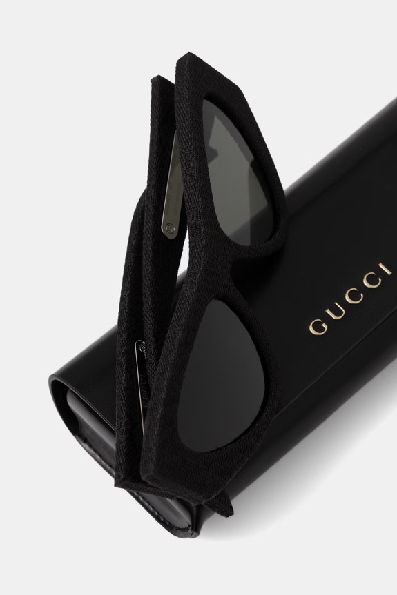 Gucci slnečné okuliare typ mačacieho oka dámske čierna GG2019S