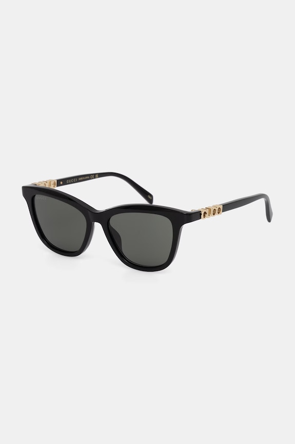 Gucci slnečné okuliare wayfarer dámske GG2032S čierna AA00