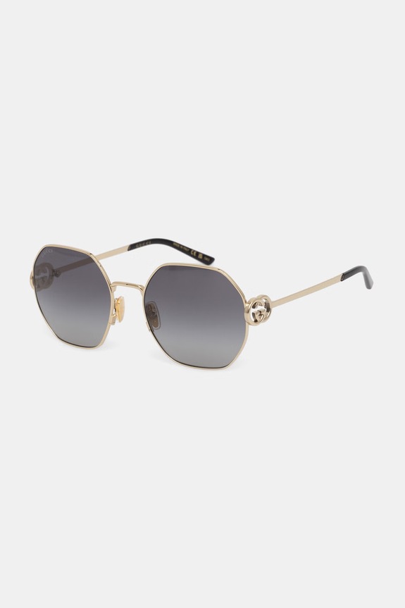 Gucci okulary przeciwsłoneczne damskie GG2046S złoty AA00