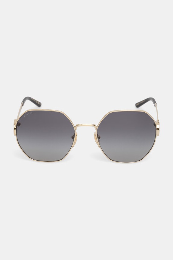 Akcesoria Gucci okulary przeciwsłoneczne damskie GG2046S złoty