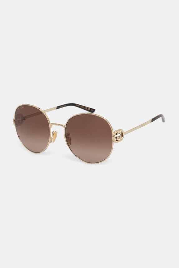 Gucci okulary przeciwsłoneczne damskie GG2047S złoty AA00