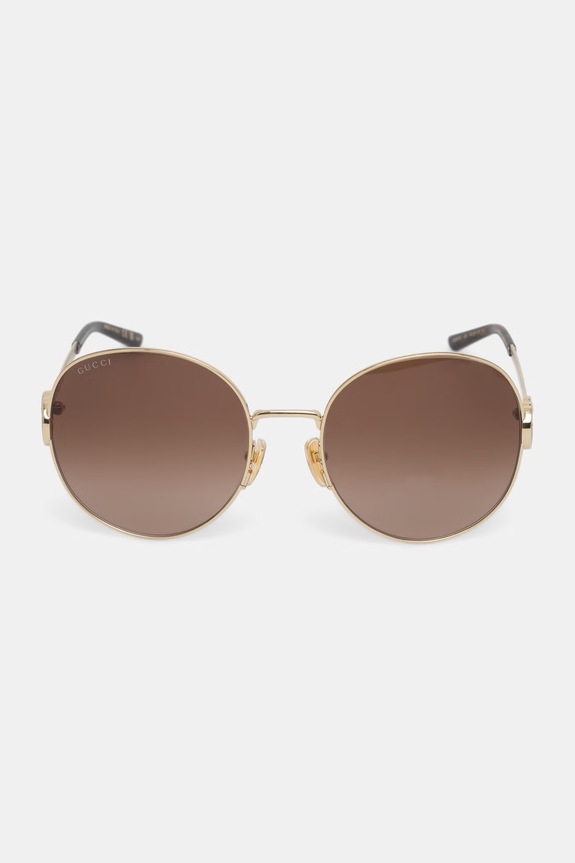 Akcesoria Gucci okulary przeciwsłoneczne damskie GG2047S złoty