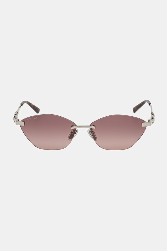 Akcesoria Gucci okulary przeciwsłoneczne damskie GG2050S srebrny