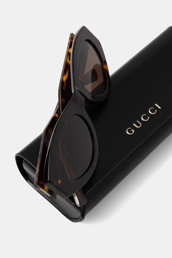 Gucci okulary przeciwsłoneczne damskie brązowy GG2065S