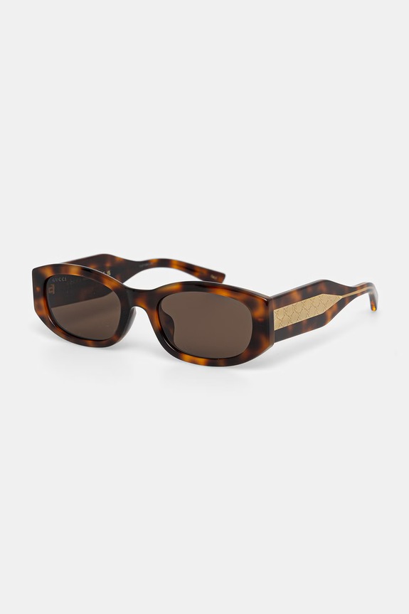 Gucci okulary przeciwsłoneczne damskie GG2068SA brązowy AA00