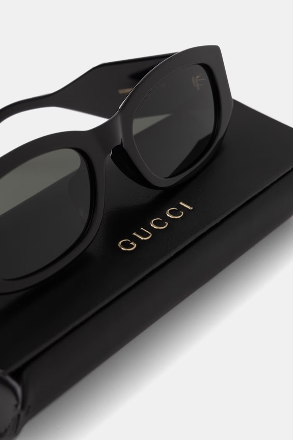 Gucci okulary przeciwsłoneczne damskie czarny GG2068SA