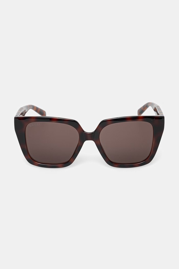 Akcesoria Gucci okulary przeciwsłoneczne damskie GG2102S brązowy