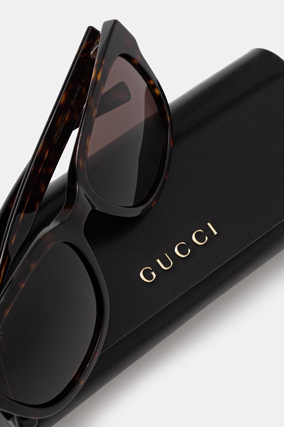 Gucci солнцезащитные очки wayfarer для женщин коричневый GG2126SK