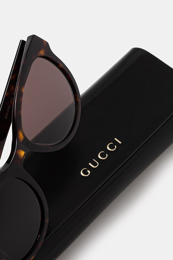 Gucci okulary przeciwsłoneczne damskie brązowy GG2127SK