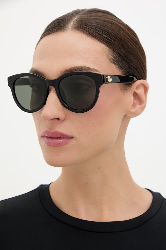Gucci okulary przeciwsłoneczne damskie czarny GG2127SK