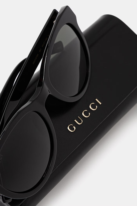 Gucci okulary przeciwsłoneczne damskie czarny GG2127SK