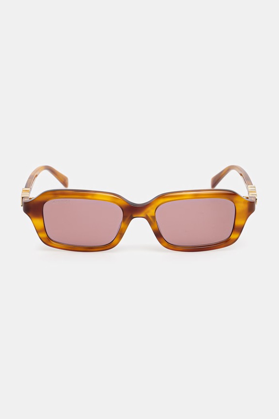 Akcesoria Gucci okulary przeciwsłoneczne damskie GG2152S brązowy
