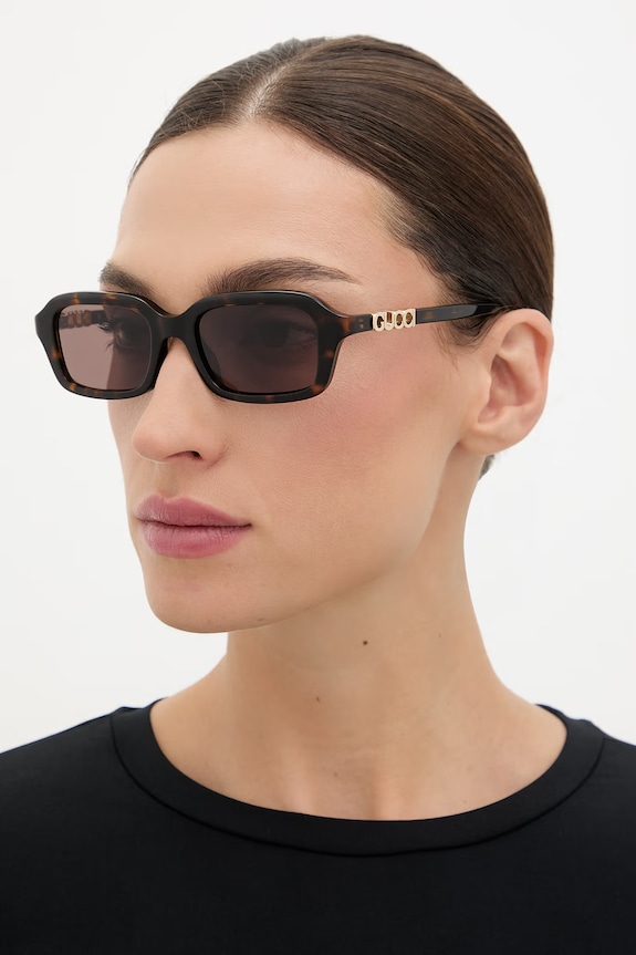 Gucci okulary przeciwsłoneczne damskie brązowy GG2152S