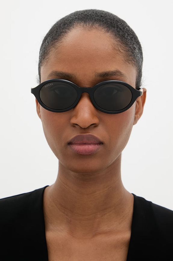 Gucci okulary przeciwsłoneczne damskie GG2153S czarny