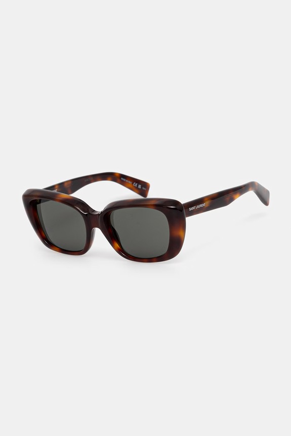 Saint Laurent okulary przeciwsłoneczne damskie SL.857 brązowy AA00