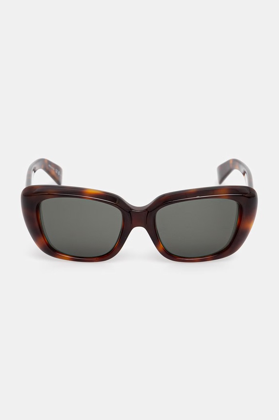 Akcesoria Saint Laurent okulary przeciwsłoneczne damskie SL.857 brązowy