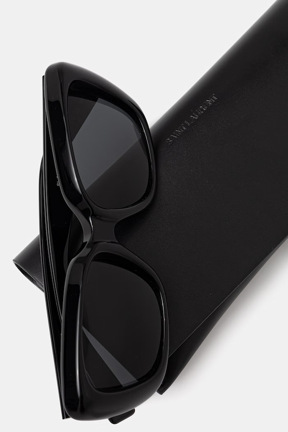 Saint Laurent okulary przeciwsłoneczne damskie czarny SL.857