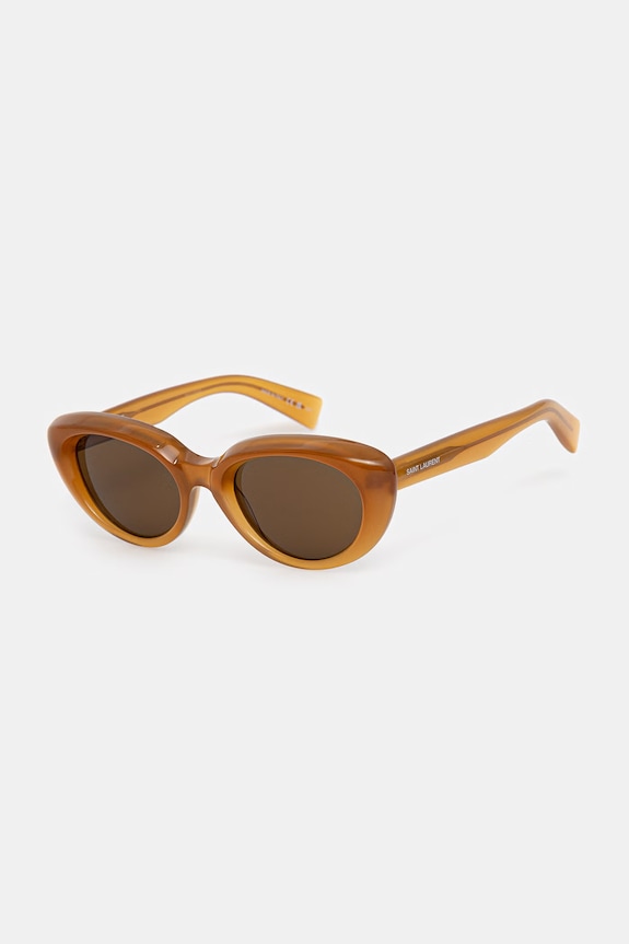 Saint Laurent okulary przeciwsłoneczne damskie SL.859 brązowy AA00