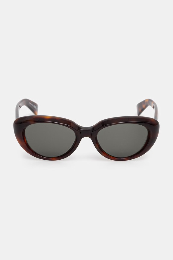 Akcesoria Saint Laurent okulary przeciwsłoneczne damskie SL.859 brązowy