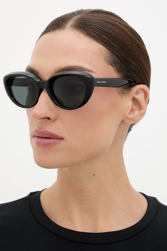 Saint Laurent okulary przeciwsłoneczne damskie czarny SL.859