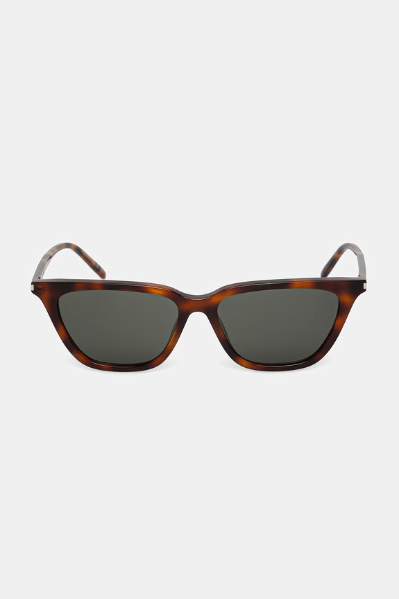 Akcesoria Saint Laurent okulary przeciwsłoneczne wayfarer damskie SL.889.SULPICE.THIN brązowy