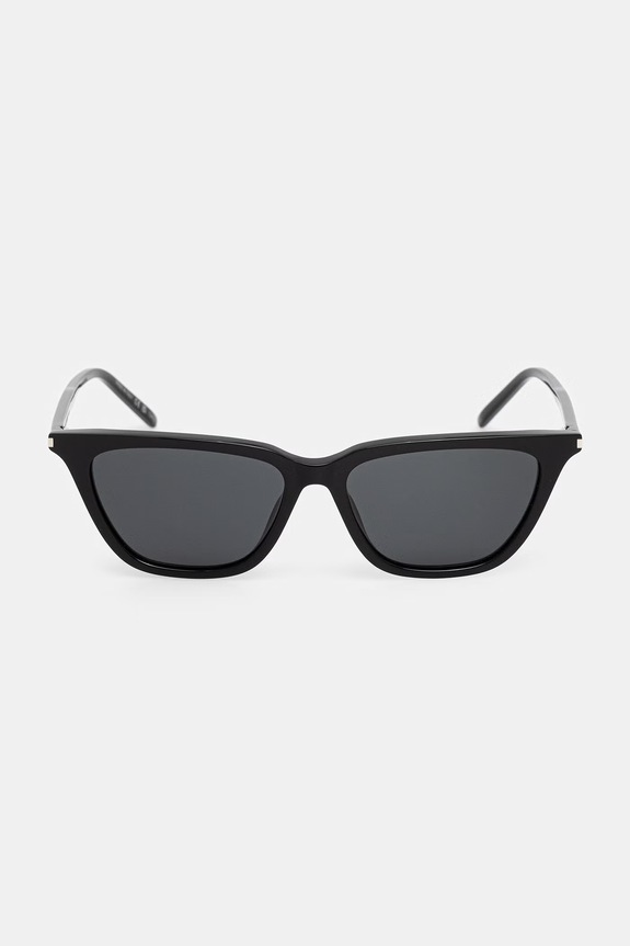 Akcesoria Saint Laurent okulary przeciwsłoneczne wayfarer damskie SL.889.SULPICE.THIN czarny