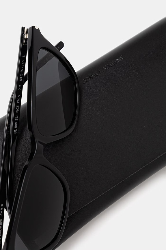 Saint Laurent okulary przeciwsłoneczne wayfarer damskie czarny SL.889.SULPICE.THIN