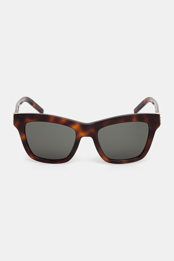 Akcesoria Saint Laurent okulary przeciwsłoneczne damskie SL.M156 brązowy