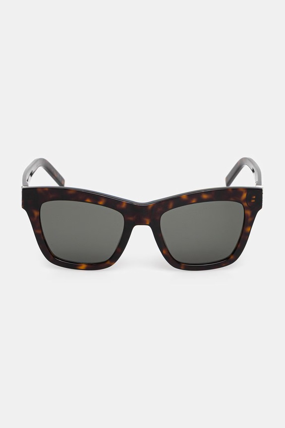 Doplnky Saint Laurent slnečné okuliare dámske SL.M156 hnedá