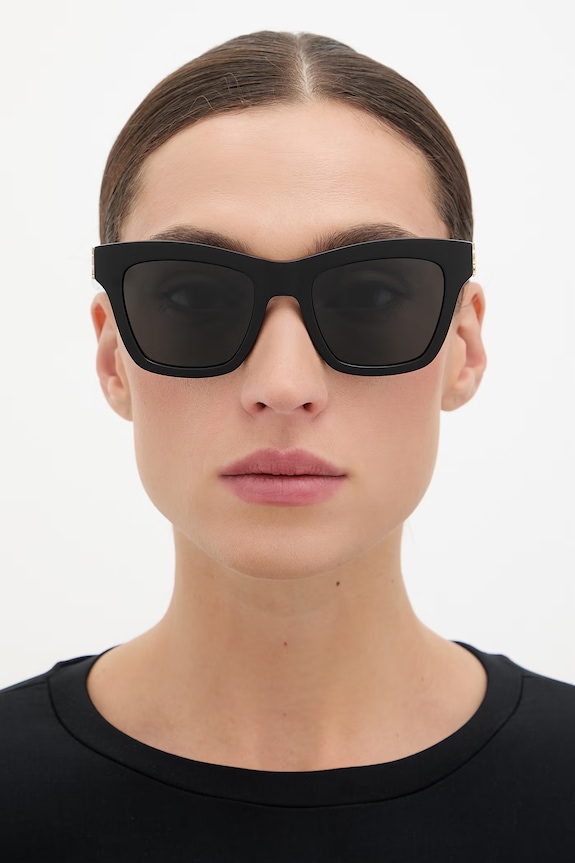 Saint Laurent okulary przeciwsłoneczne damskie SL.M156 czarny