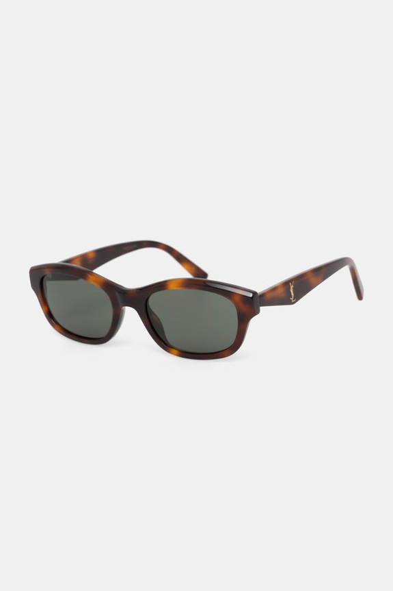 Saint Laurent okulary przeciwsłoneczne damskie SL.M172 brązowy AA00