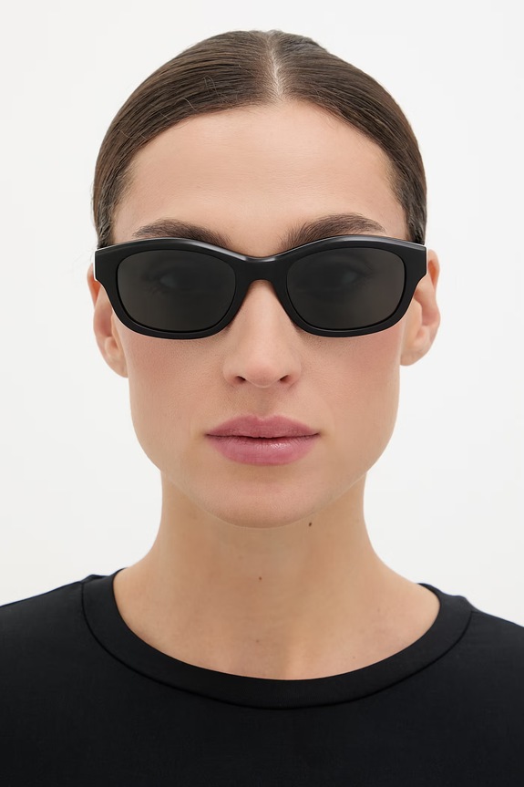 Saint Laurent okulary przeciwsłoneczne damskie SL.M172 czarny