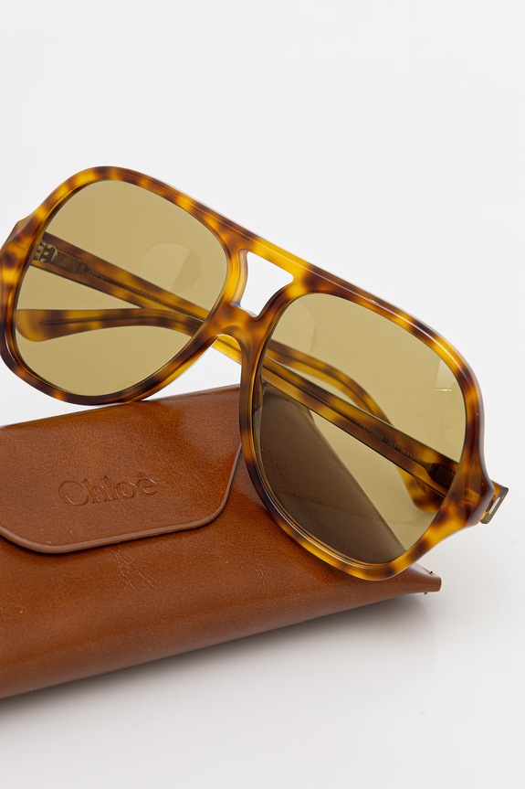 Chloe okulary przeciwsłoneczne damskie beżowy CH0289S