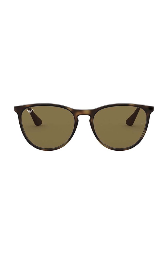 Detské slnečné okuliare Ray-Ban Junior Erika 0RJ9060S hnedá AA00