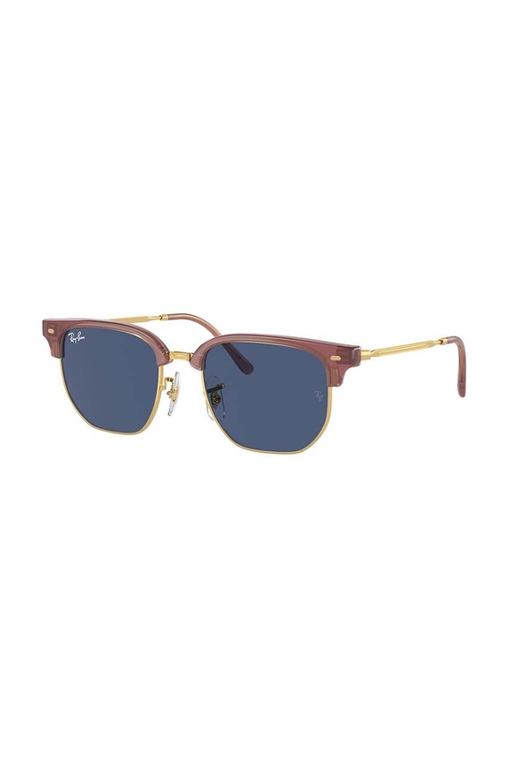 Ray-Ban gyerek napszemüveg JUNIOR NEW CLUBMASTER lila 0RJ9116S