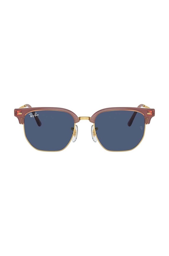 Ray-Ban gyerek napszemüveg JUNIOR NEW CLUBMASTER 0RJ9116S lila AA00