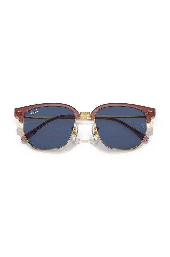 Ray-Ban gyerek napszemüveg JUNIOR NEW CLUBMASTER 0RJ9116S lila