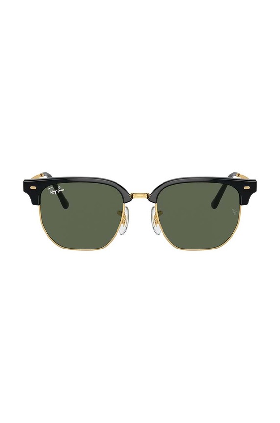 Ray-Ban okulary przeciwsłoneczne dziecięce JUNIOR NEW CLUBMASTER 0RJ9116S czarny AA00