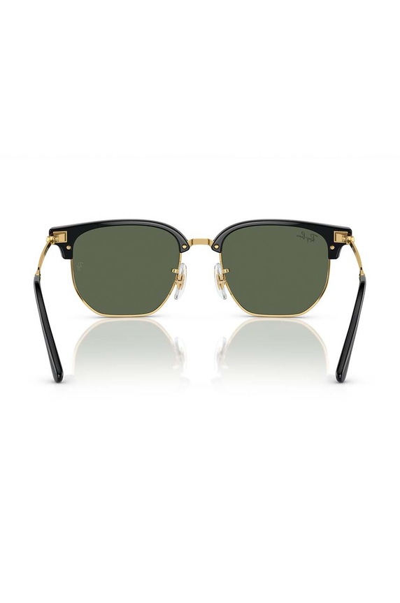 Ray-Ban okulary przeciwsłoneczne dziecięce JUNIOR NEW CLUBMASTER czarny 0RJ9116S