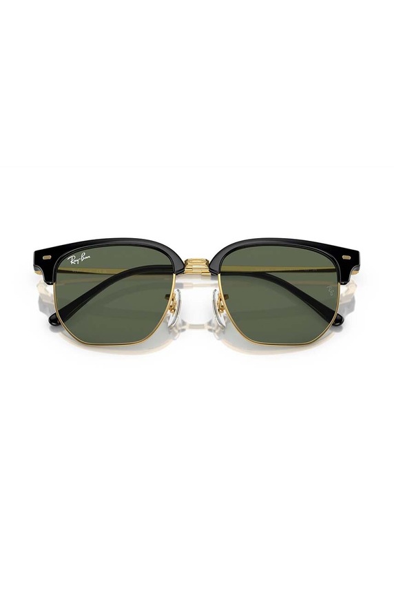Ray-Ban okulary przeciwsłoneczne dziecięce JUNIOR NEW CLUBMASTER 0RJ9116S czarny