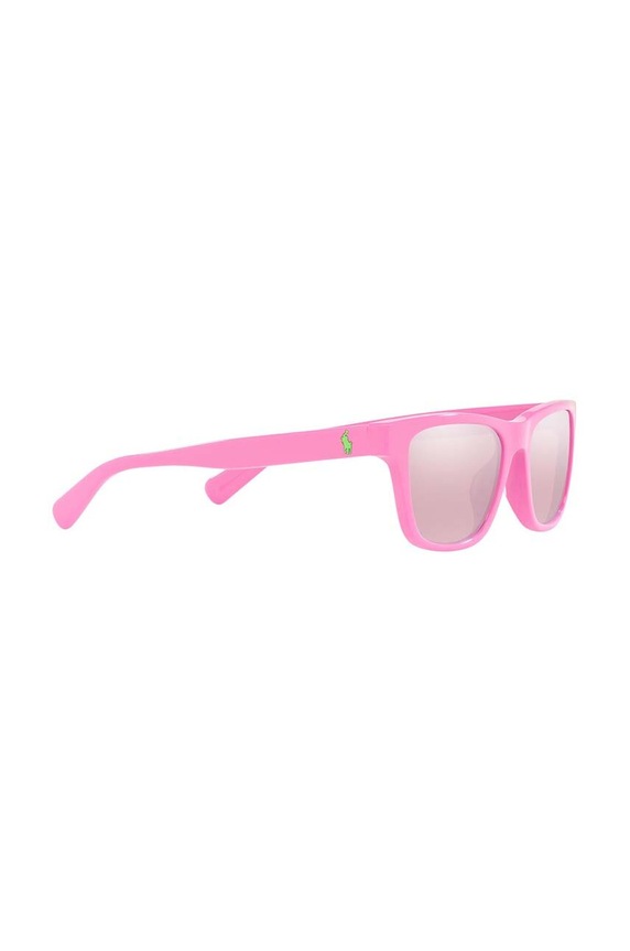 Polo Ralph Lauren okulary przeciwsłoneczne dziecięce 0PP9504U.G różowy