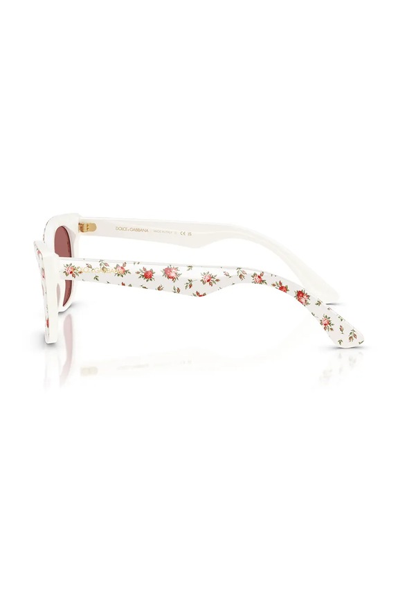 Dievča Dolce & Gabbana slnečné okuliare detské 0DX4427 biela