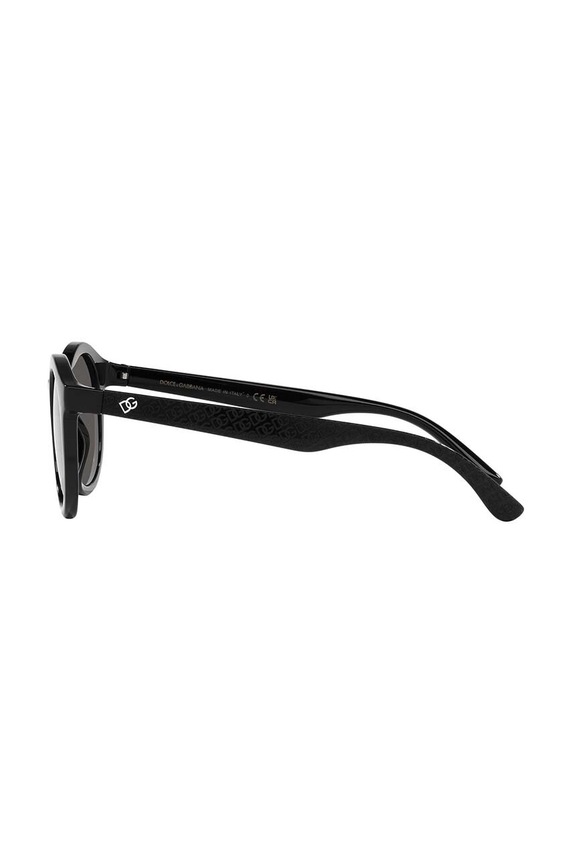 Момиче Детски слънчеви очила Dolce & Gabbana 0DX6002 черен