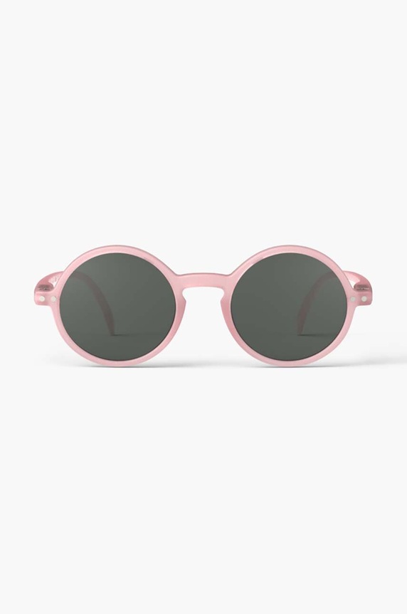 Dziewczynka IZIPIZI okulary przeciwsłoneczne dziecięce JUNIOR SUN #g JSLMSG.G różowy