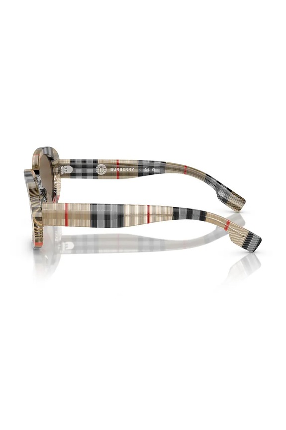 Dievča Detské slnečné okuliare Burberry 0JB4339 béžová