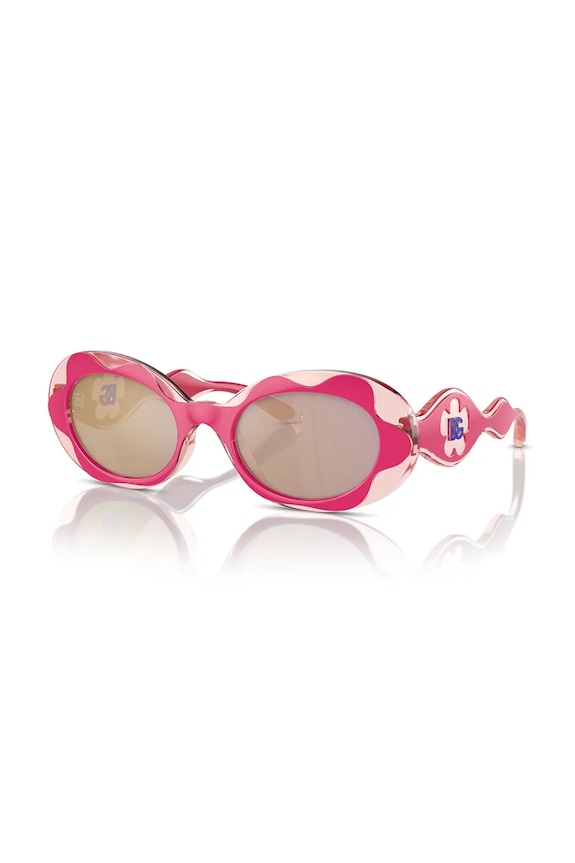 Dolce & Gabbana ochelari de soare pentru copii roz 0DX6005