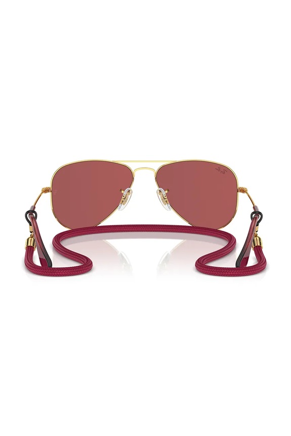 Ray-Ban slnečné okuliare detské fialová 0RJ9506S.